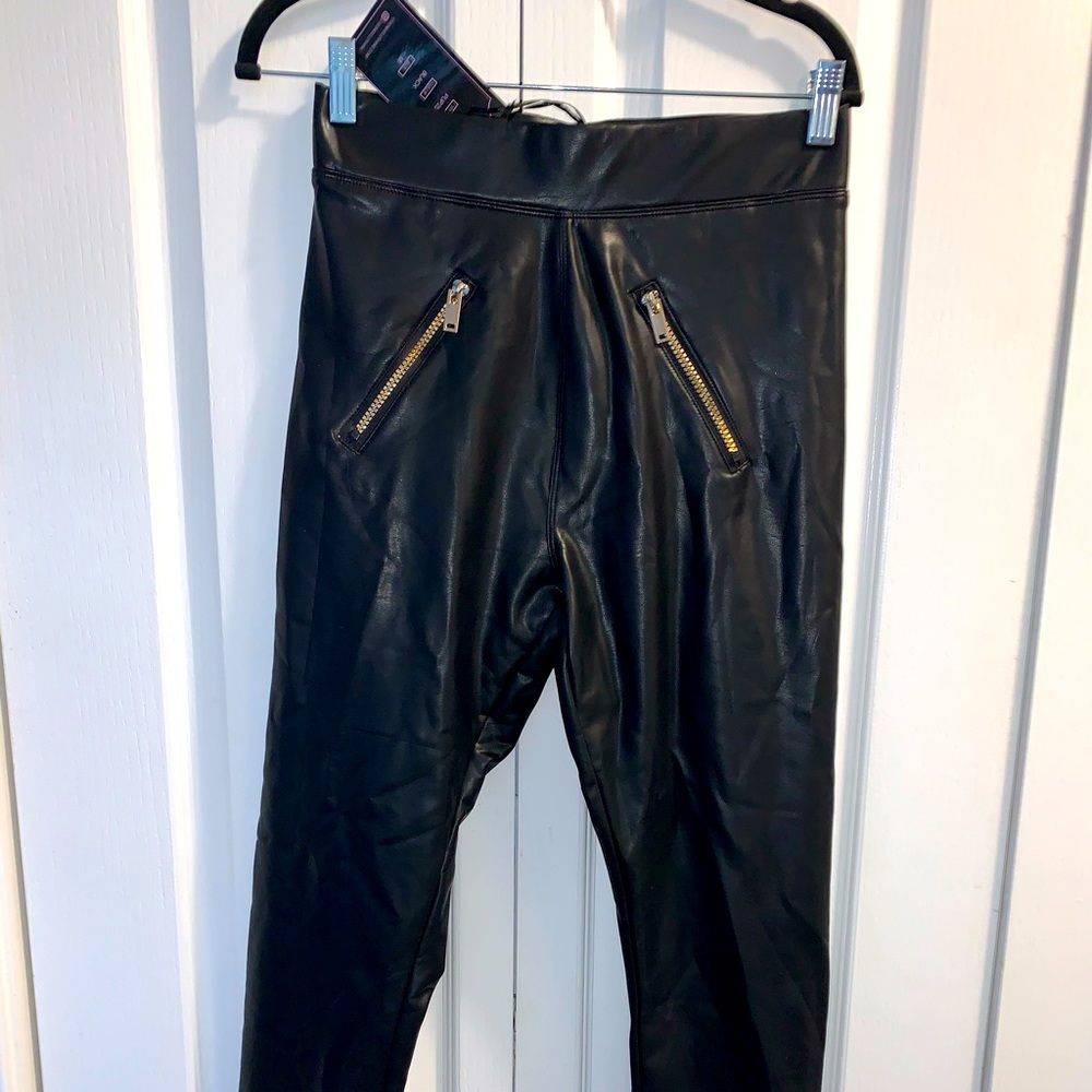 CI SONO faux leather pants NWT